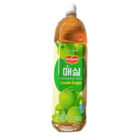 乐天 青梅汁1.5L 롯데 델몬트매실로어슈거1.5L