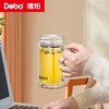 Debo德铂-斯托尔 朗格克 拉文德玻璃杯 高硼硅玻璃 双层加厚 隔热不烫手 办公、家用、健身、旅行 随时畅饮 商品缩略图3