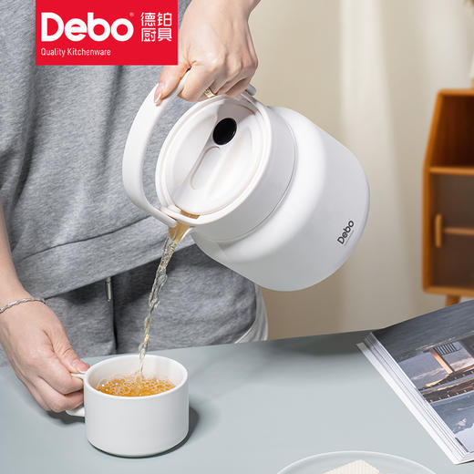 Debo德铂-弗里克真空焖茶壶1.5L 多种茶品放心泡 316不锈钢医用级内胆 超强耐腐蚀 商品图9