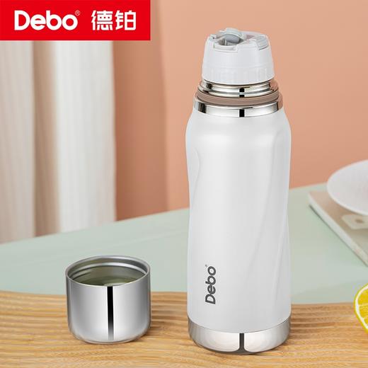 Debo德铂-沃伦真空异形杯520ml 创新专利 高品质316不锈钢 双层真空 长效锁温 商品图6