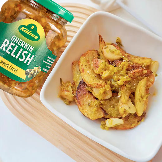 德国进口冠利酸甜I 芥末青瓜蓉汉堡酱350g/瓶 复合调味料 商品图4