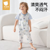 贝肽斯儿童睡衣纯棉夏季薄款新款男女宝宝家居服连体衣服短袖 商品缩略图1