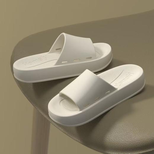 【多样屋专柜】多样屋夏季居家厚底拖鞋/36-37/白 商品图1