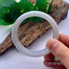 派瑞翡翠 翡翠手镯 糯种 绿色 飘花 商品缩略图3