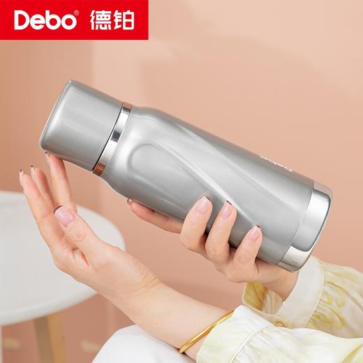 Debo德铂-沃伦真空异形杯520ml 创新专利 高品质316不锈钢 双层真空 长效锁温 商品图3