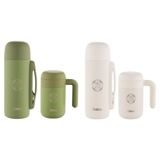 Debo德铂-克罗斯 基米希 玛利亚套装杯壶 真空保温内胆316不锈钢材质 居家、旅行、办公的首选伴侣 商品图6