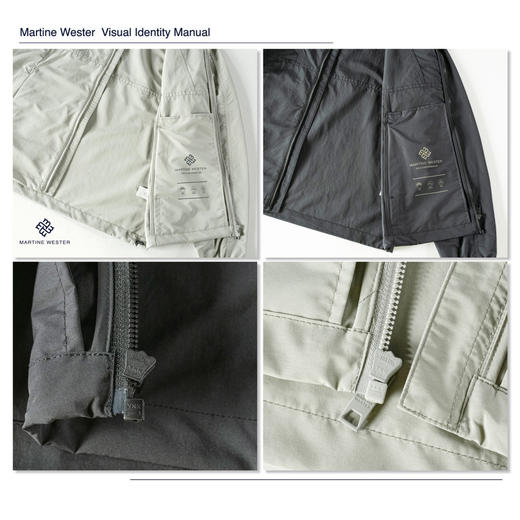 MartineWester男式连帽弹力长袖夹克11076022 商品图6