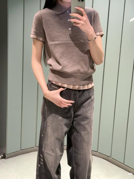 Acne 假两件羊毛针织衫 泰兰德同款 商品图1