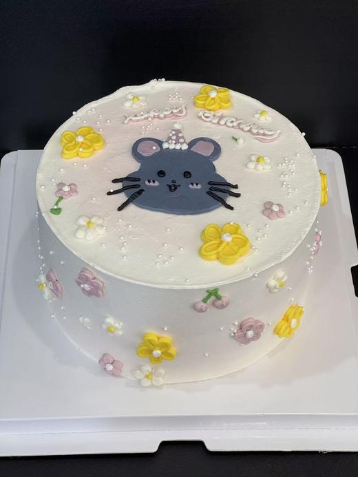 蛋糕定制—生肖小花 商品图1