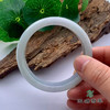 派瑞翡翠 翡翠手镯 糯种 绿色 飘花 商品缩略图3