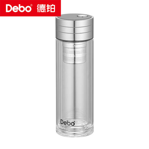 Debo德铂-伯格曼斯磁吸玻璃杯320ml 一键分离茶仓 茶汤浓淡随心掌控 商品图9
