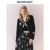 【商场同款】MAXRIENY轻奢高知穿搭收腰外套百合珠片绣花25秋款(货号:MC86JA271) 商品缩略图2