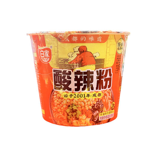 白家正宗酸辣粉丝108g/碗 商品图5