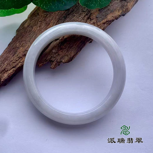派瑞翡翠 翡翠手镯 糯种 绿色 飘花 商品图1