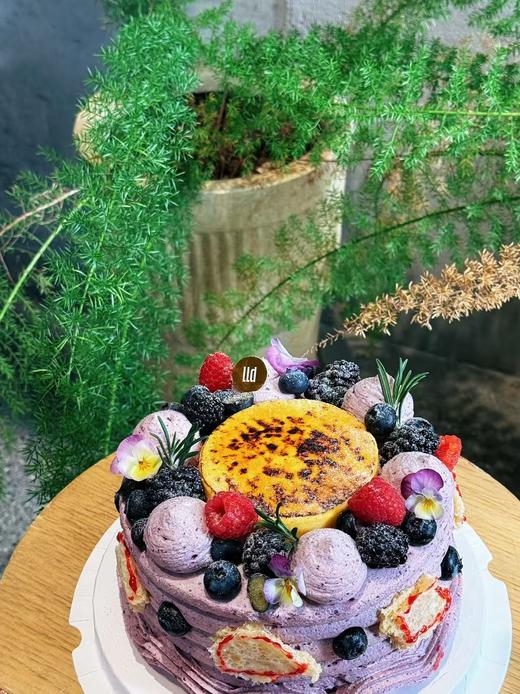 【春季限定花青素大满贯】蓝莓奶皮子烧布蕾· 奶油蛋糕 商品图1