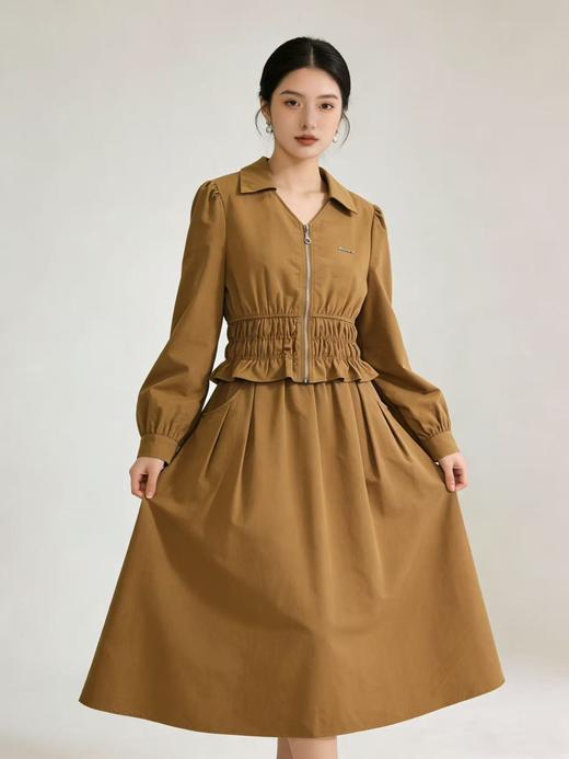 418良粉节|2026 活动爆款【自营】衣周期～（二件套）0071法式优雅上衣➕半身裙套装-喜出 商品图3