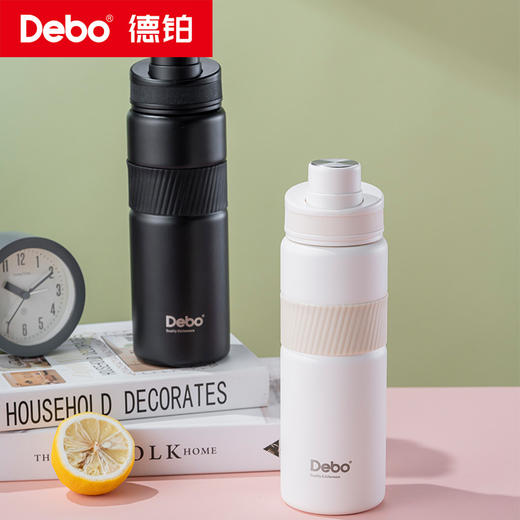 Debo德铂-艾尔顿运动保温杯700ml 三饮用模式 吸管直饮/小口啜饮/大口畅饮随心切换 商品图3