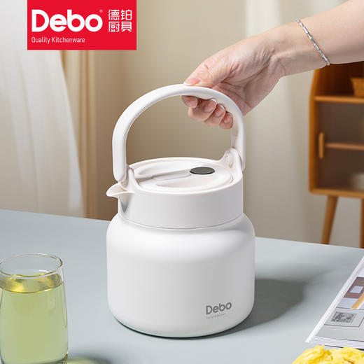 Debo德铂-弗里克真空焖茶壶1.5L 多种茶品放心泡 316不锈钢医用级内胆 超强耐腐蚀 商品图6