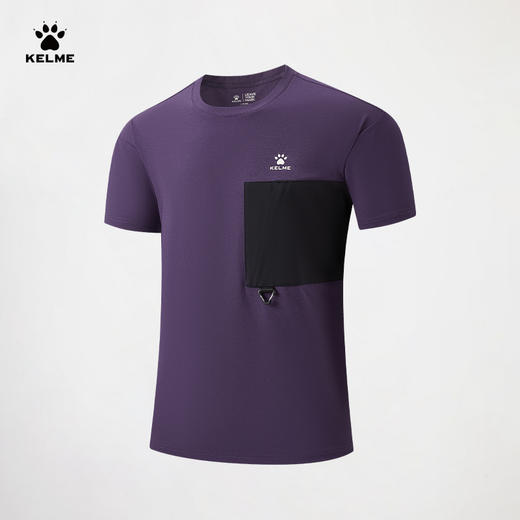 卡尔美男士圆领短袖T恤6629TX1013 商品图1