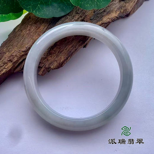 派瑞翡翠 翡翠手镯 糯种 绿色 飘花 商品图1
