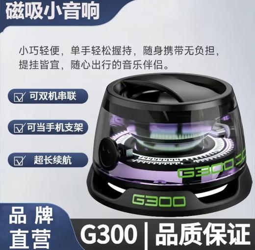 BACHJOHANN巴赫约翰磁吸蓝牙音响G300 商品图1