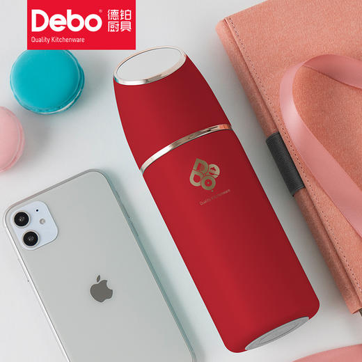 Debo德铂-绣丽真空保温杯300ml 316不锈钢健康耐用 强效保温 创新专利 商品图4