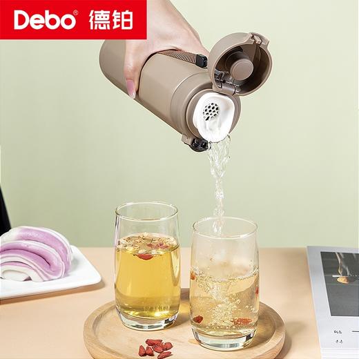 Debo德铂-卡特希尤德尔文森特八角弹跳保温杯450ml 专利设计饮用杯口 360°切换饮用无限制 商品图10