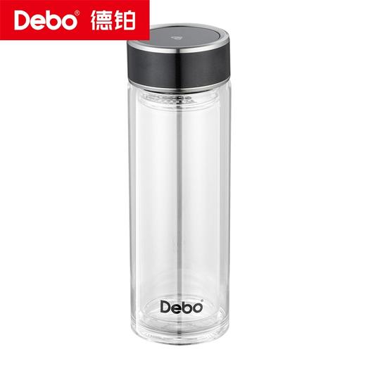 Debo德铂-斯托尔 朗格克 拉文德玻璃杯 高硼硅玻璃 双层加厚 隔热不烫手 办公、家用、健身、旅行 随时畅饮 商品图12