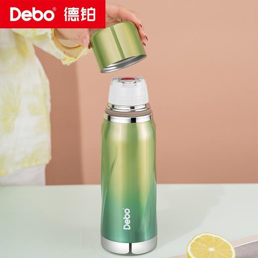 Debo德铂-沃伦真空异形杯520ml 创新专利 高品质316不锈钢 双层真空 长效锁温 商品图13