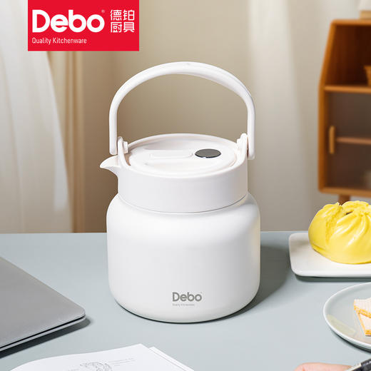 Debo德铂-弗里克真空焖茶壶1.5L 多种茶品放心泡 316不锈钢医用级内胆 超强耐腐蚀 商品图5