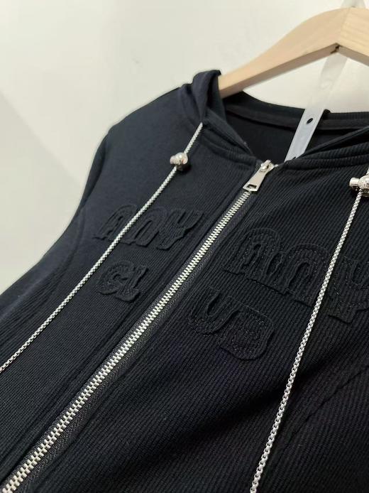 活动爆款【自营】衣周期～（二件套）Q02修身连帽针织上衣➕休闲直筒裤套装-喜出 商品图5