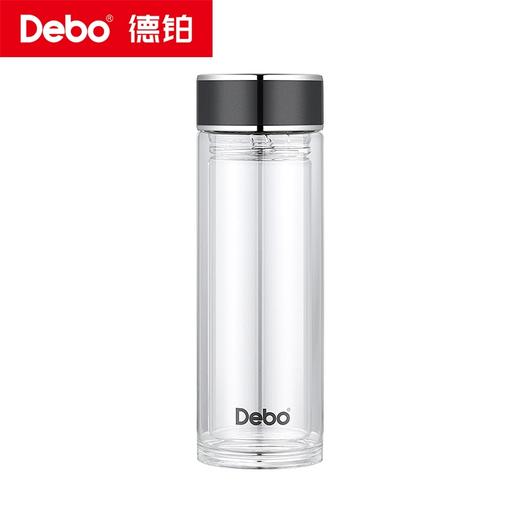 Debo德铂-斯托尔 朗格克 拉文德玻璃杯 高硼硅玻璃 双层加厚 隔热不烫手 办公、家用、健身、旅行 随时畅饮 商品图14