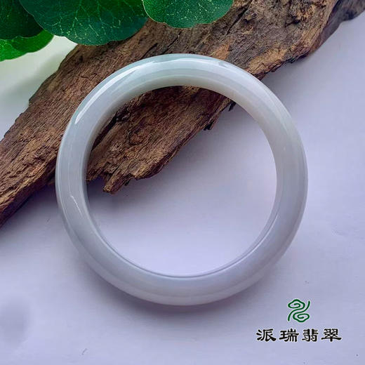 派瑞翡翠 翡翠手镯 糯种 绿色 飘花 商品图1