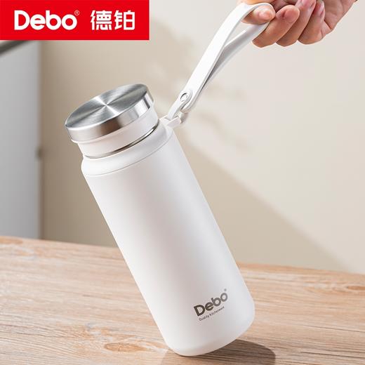 Debo德铂-奥利卡真空保温杯600ml 316不锈钢 创新专利设计 夏季保冷冬季保温 商品图8
