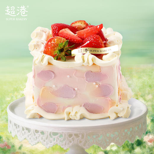 【踏青季】莓语花园 4吋蛋糕 商品图0