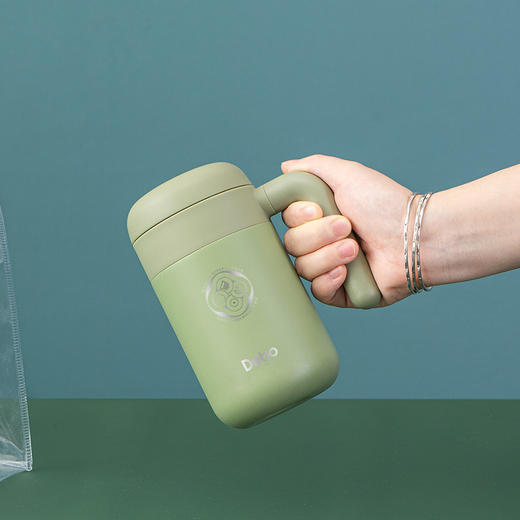 Debo德铂-克罗斯 基米希 玛利亚套装杯壶 真空保温内胆316不锈钢材质 居家、旅行、办公的首选伴侣 商品图3