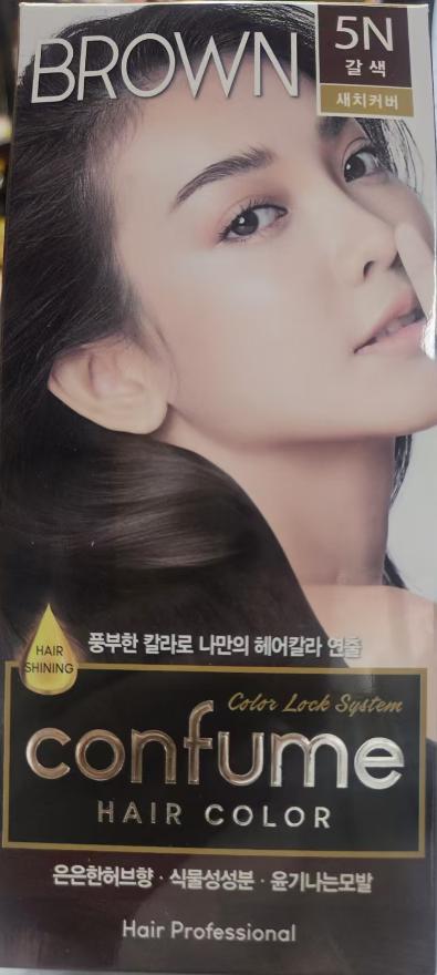 水果之乡染发剂褐色염색약갈색5N 商品图1