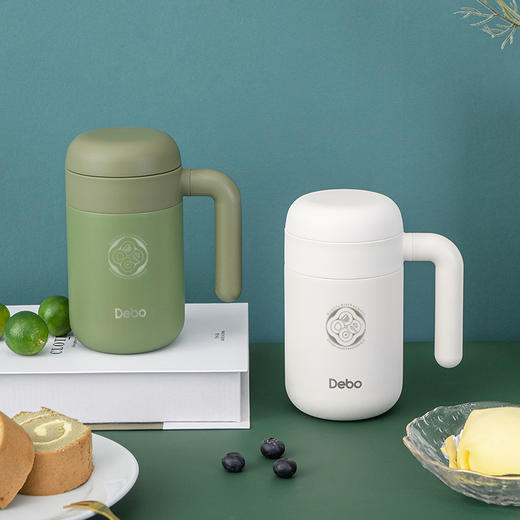 Debo德铂-克罗斯 基米希 玛利亚套装杯壶 真空保温内胆316不锈钢材质 居家、旅行、办公的首选伴侣 商品图2