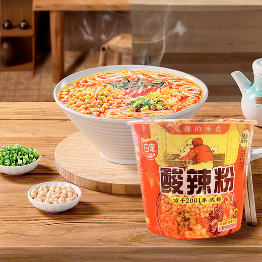 白家正宗酸辣粉丝108g/碗 商品图1
