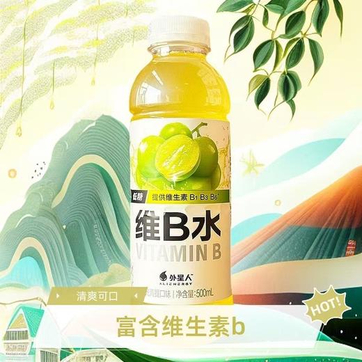 元气森林气外星人维B水（阳光青提口味)500ml 商品图0