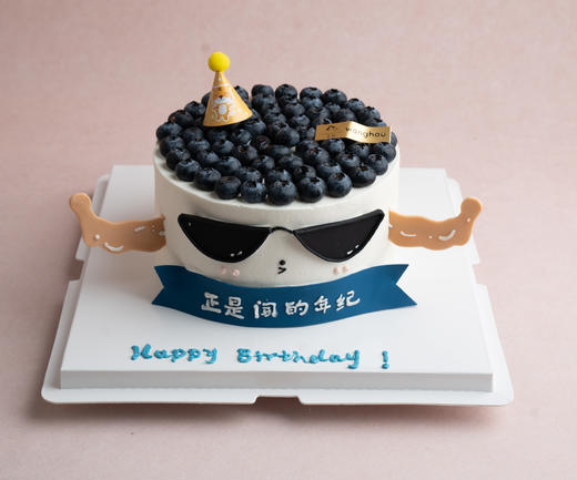 肌肉男蓝莓蛋糕（需提前4小时预定） 商品图0