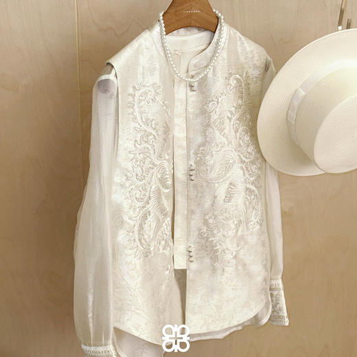 【预售7天】良木礼亚麻马甲（1178） 商品图0