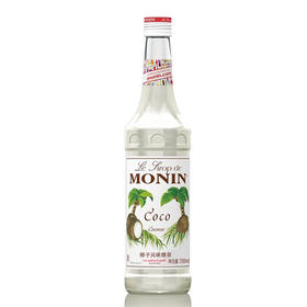 MONIN 椰子风味糖浆 700ml/瓶 咖啡奶茶饮料调酒伴侣鸡尾酒