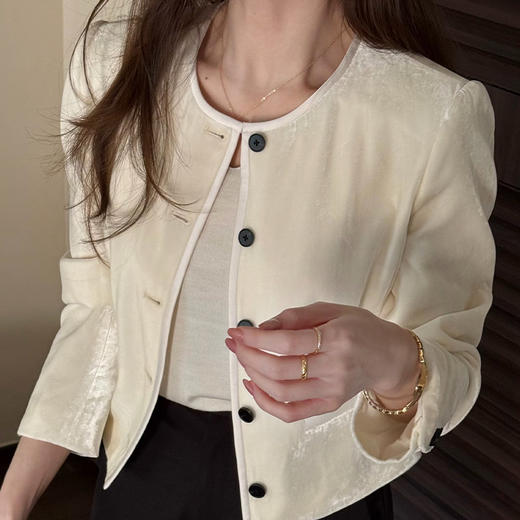 【预售7天】良木礼桑蚕丝外套（3159） 商品图1