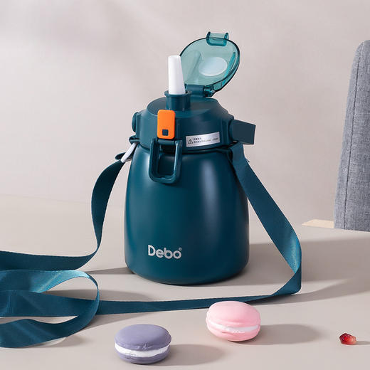 Debo德铂-艾薇水杯900ml 超大容量一杯能量加满 可提可背方便携带（赠贴纸） 商品图8