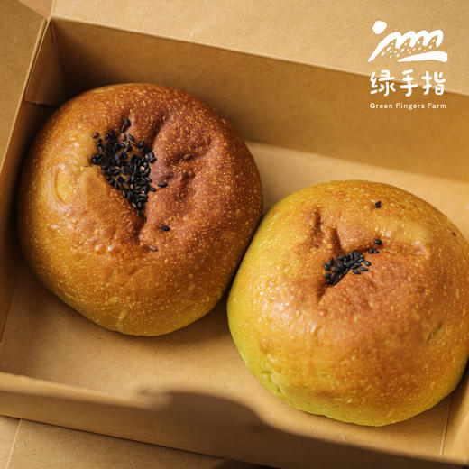 生态抹茶红豆麻薯包(面包,方野厨房) | 绿家自产 *Ecological Matcha Red Bean and Sweet Potato Wrap| Self-production 商品图2