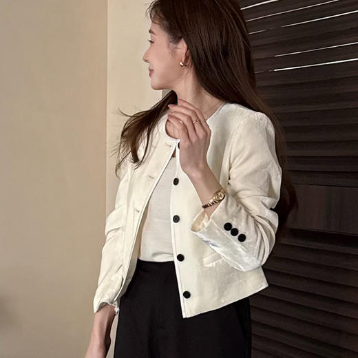 【预售7天】良木礼桑蚕丝外套（3159） 商品图0