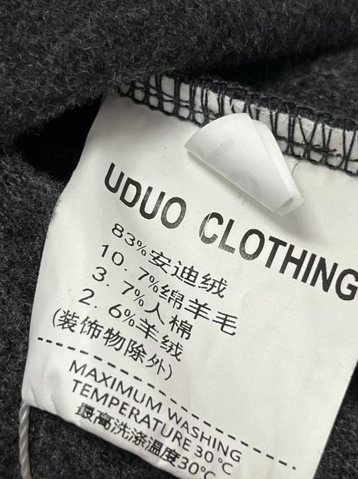 品牌特卖 超好穿！！羊毛POLO领短款卫衣-喜出 商品图4