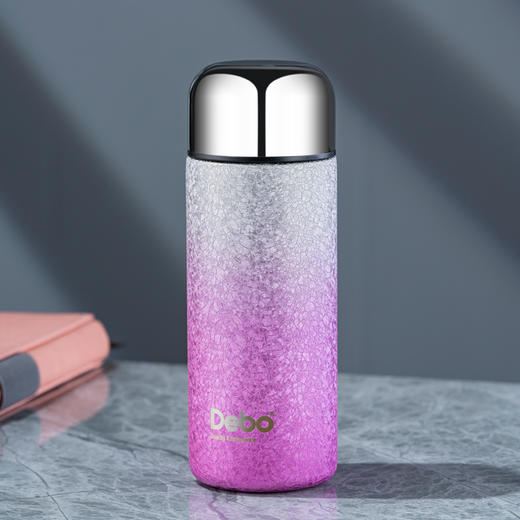 Debo德铂-凯诺覆钛保温杯200ml 口袋里的保温杯 钛覆层内胆 双层真空长效保温 健康随行 商品图3