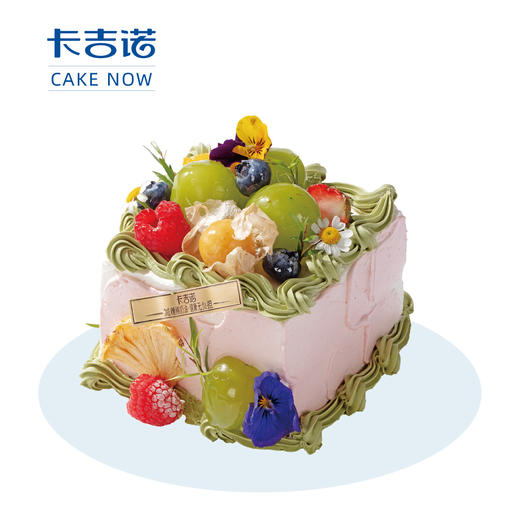 4英寸开心绿野分享蛋糕 商品图0